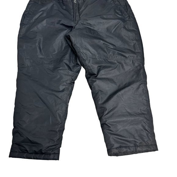 Athletech Womens 3x Black Snow Pants w/ Pockets & Zipper - Picture 3 of 8